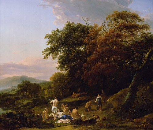 Диана Охотница, набредшая на вакханалию. Частное собрание