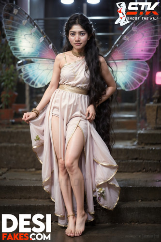 00976 [number] ((Sai Pallavi)) lora RVSaiPallavi 1.0 ,, 1girl, solo, wings, barefoot, flower, fairy .jpg