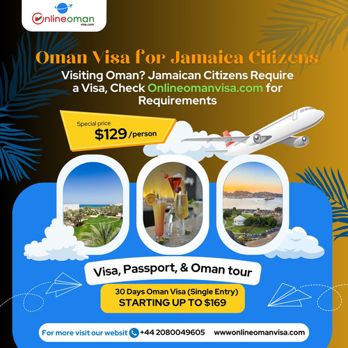 Oman welcomes Jamaican citizens with a streamlined visa process. Explore the rich culture and landscapes hassle-free with Oman's visitor-friendly policies.