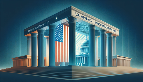 DALL·E 2024 01 09 16.55.19 An image for 'Understanding the VA Appeals Modernization Act', depicting .png