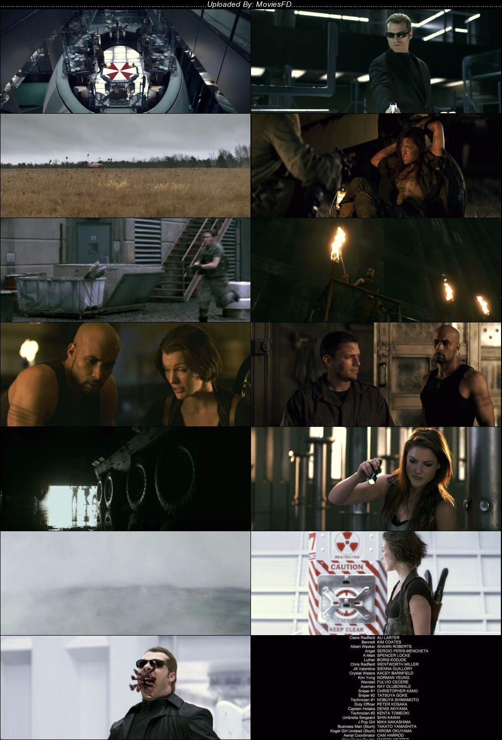 Download Resident Evil: Afterlife (2010) BluRay [Hindi + English] ESub 480p 720p