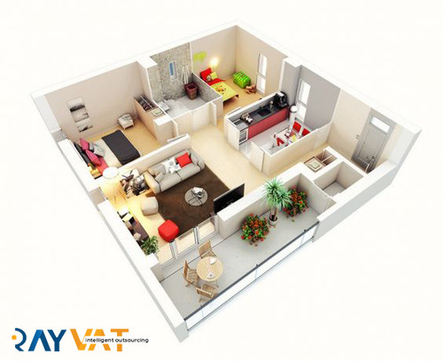 1 Bedroom Apartment 3D Floor Plan.jpg