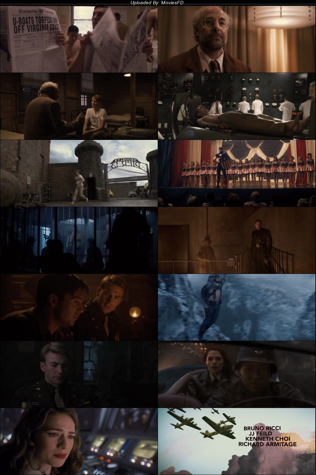 Download Captain America: The First Avenger (2011) BluRay [Hindi + English] ESub 480p 720p 1080p