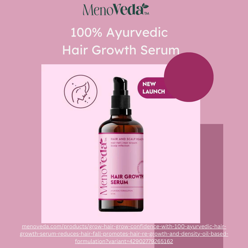 Combat hair fall & promote healthy mane with our Ayurvedic Hair Growth Serum with the goodness of onion, curry leaves & 14 herbs. Embrace beautiful, stronger hair without any side effects.

https://menoveda.com/products/grow-hair-grow-confidence-with-100-ayurvedic-hair-growth-serum-reduces-hair-fall-promotes-hair-re-growth-and-density-oil-based-formulation?variant=42902779265162