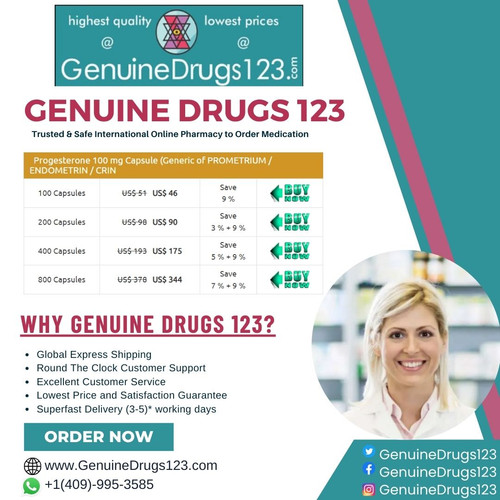 https://www.genuinedrugs123.com/349-Anti-Cancer-Drugs-Generic-Progesterone-Brand-Prometrium-Endometrin-Crinone.aspx - Progesterone Prometrium, an important medication, is now suitably accessible online. With online accessibility, patients can easily get this medication online from the ease of their homes, enhancing suitability and access to critical healthcare resources.


Find Other Products Information Like -
Ibrance 125 Mg Price
Cost of Ibrance
How Much Does Ibrance Cost
https://www.genuinedrugs123.com/205-Anti-Cancer-Drugs-Generic-Palbociclib-Brand-Ibrance.aspx