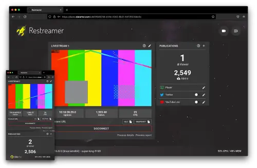 restreamer clean interface.webp