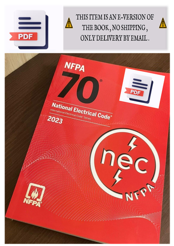 NFPA 70 NEC 2023 Edition Code Book National Electrical Code.png