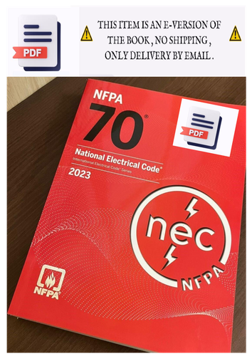 NFPA 70 NEC 2023 Edition Code Book National Electrical Code.png
