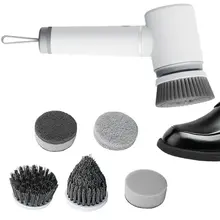 Cordless Electric Spin Scrubber Escova de limpeza port til 5 Cabe as de escova substitu veis.jpg 220.webp