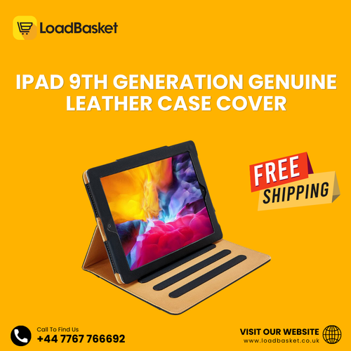iPad 9th Generation Genuine Leather Case Cover.png
