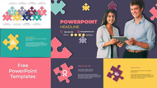 Puzzle powerpoint templates by ppthemes.jpg