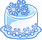 bak winter snow cake.gif