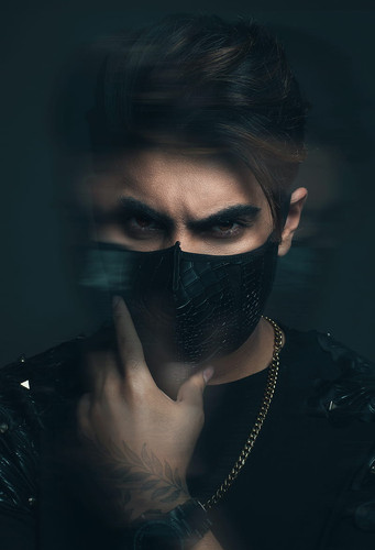 HD wallpaper boys attitude black mask portrait.jpg