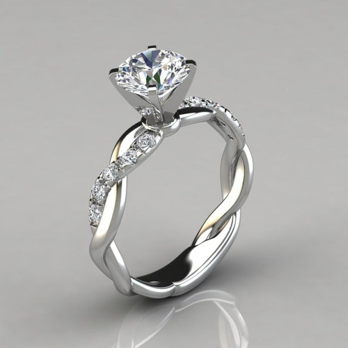 Twist Round Cut Moissanite Engagement Ring.jpg