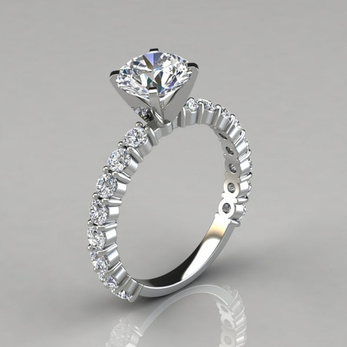 Round Cut Common Prong Moissanite Engagement Ring 2.jpg