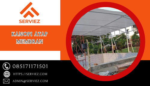 Kanopi Atap Membran | Bergaransi Bisa Custom 085171171501.png