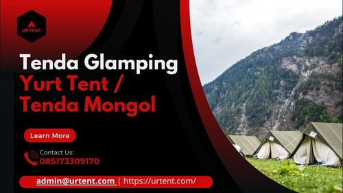 Tenda Glamping Yurt Tent  Tenda Mongol WA 085173309170.jpg