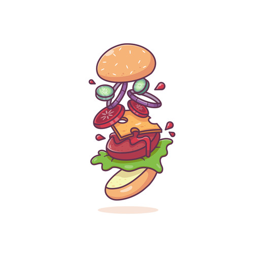 Hamburger Split Open Illustration 01.jpg