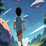 kid running away from UFOs(1)