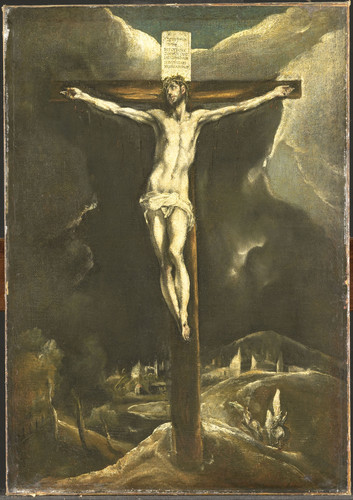 Greco, el (мастерская) Христос на кресте, 1615, 46,5 cm х 32,5 cm, Холст, масло