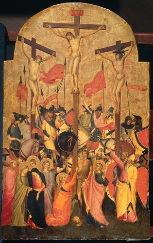 Gerini, Niccolo di Pietro Голгофа, 1415, 70 cm х 43 cm, Дерево, темпера