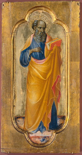 Gherardo Starnina Евангелист, 1435, 35 cm х 14 cm, Дерево, темпера