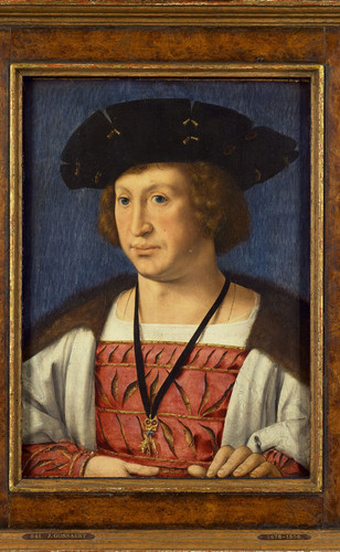 Gossaert, Jan Floris van Egmond (1469 1539), граф Бюрен, 1536, 39,8 cm х 29,3 cm, Дерево, масло