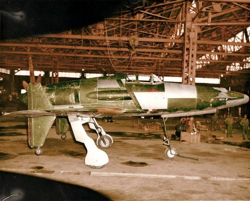 Second of two J7W1s built discovered in a factory at Fukuoka, Oct 10, 1945.jpg