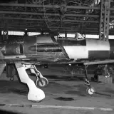 kyushu j7w1 shinden repair right side
