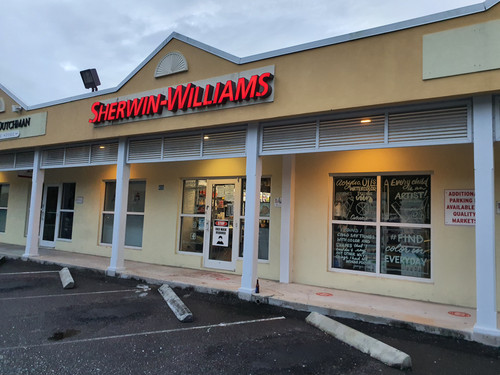 Sherwin-Williams Paints Bahamas

Sherwin-Williams Paints Bahamas your neighborhood paint store. It's where you come for all of your painting needs and advice. We pride ourselves on providing the right solutions to you with our know-how. We carry a wide range of products to suit every painting need.

Address: #165 Tonique Darling Highway, Nassau, N.P , Bahamas
Phone: 242-323-4945
Website: https://sherwinwilliamsbahamas.com