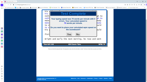 typing test 3.2