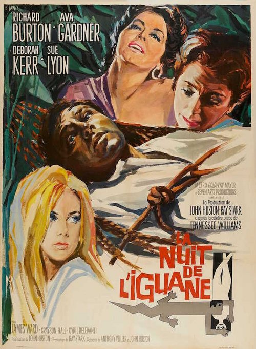 Noc iguany / The Night of the Iguana (1964) PL.1080p.BDRip.H264-wasik / Lektor PL