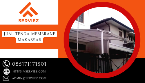 Jual Tenda Membrane Makassar | Bergaransi Bisa Custom 085171171501.png