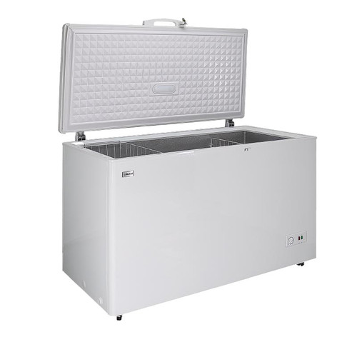 Chest Freezer White Aluminum Inside Tropical Outside Conderser 440 Ltrs Gross Capacity, 420 Ltrs Net.jpg