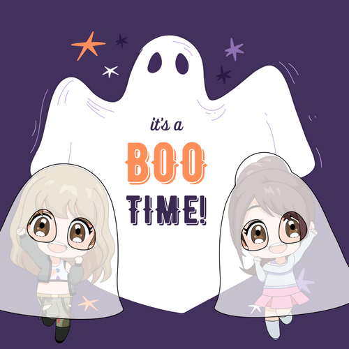 Blue and White Minimalist Ghost Halloween Instagram Post.png