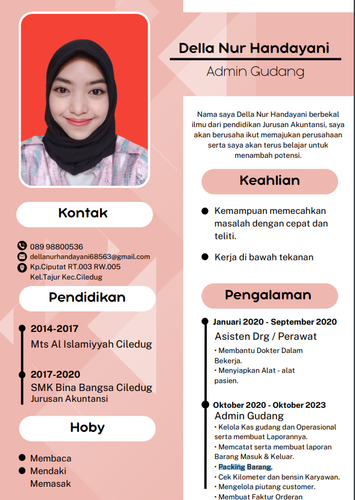 Della nur handayani (Cv).png