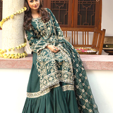 Designer Green Dress