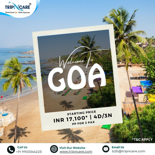 Discover Paradise in India with TripnCare's Goa Tour Package Beaches, Culture, and Adventure Await.jpg