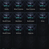 z CONTINENT LIST ALL 100% AND ELGACIA 82%