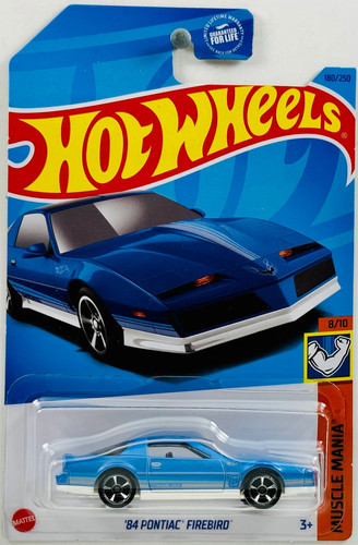 Машинка Hot Wheels '84 Pontiac Firebird 2023 Muscle Mania (#180) HKJ57.jpg