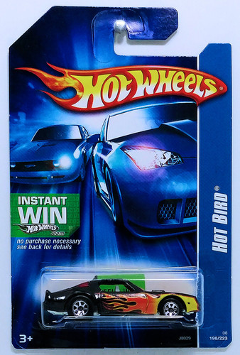 Машинка Hot Wheels Hot Bird (Pontiac Firebird) 2006 (#198) black J8029 b.jpg