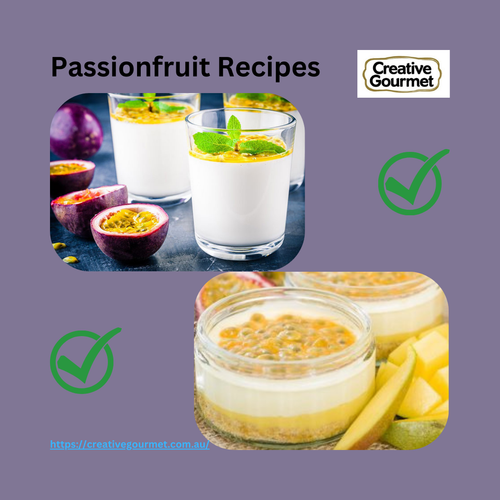 Passionfruit Recipes from Australia's Tropical Bounty - Creative Gourmet.png