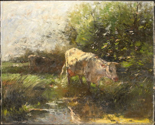 Maris, Willem Луг с коровами, 1910, 86 cm x 108 cm, Холст, масло