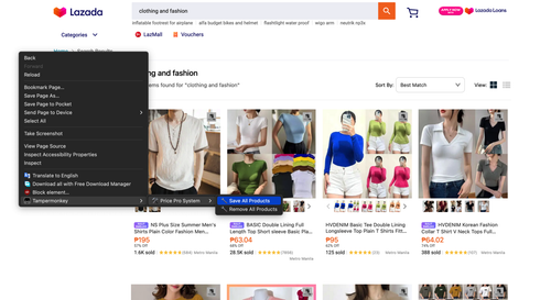 LazadaRightClick