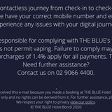 Blue Whistle footer
