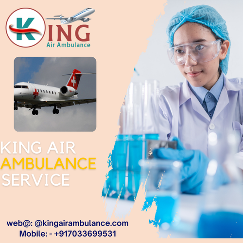Well organized King Air Ambulance Service in Delhi.png