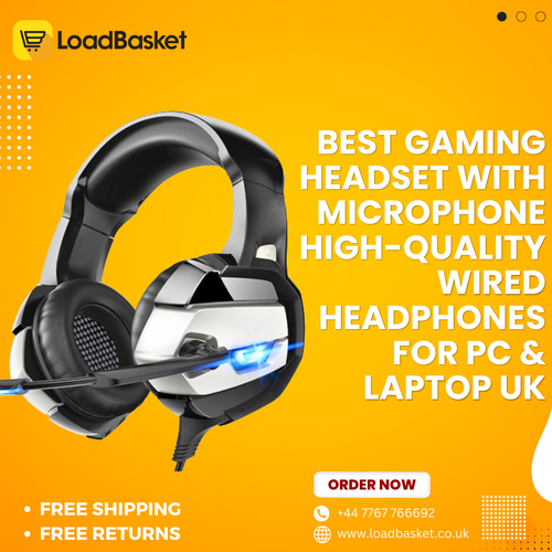 Best Gaming Headset with Microphone High Quality Wired Headphones for PC & Laptop UK.png