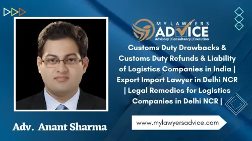 Customs Duty Drawbacks & Customs Duty Refunds & Liability of Logistics Companies in India | Export I.webp
