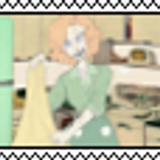 housewife radio stamp