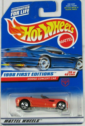 Hot Wheels Dodge Concept Car Copperhead 1998 First Editions 672 ZAMAC 18845.jpg